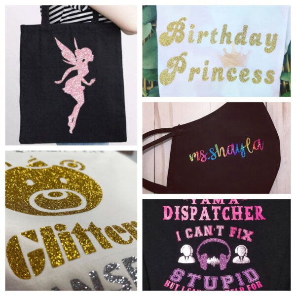 Glitter Heat Transfer Vinyl