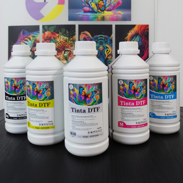 DTF consumables, water-based pigments, bright colors, smooth and smooth ink.